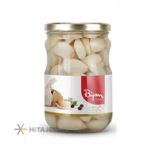 Bijan pickled peeler garlic 680g