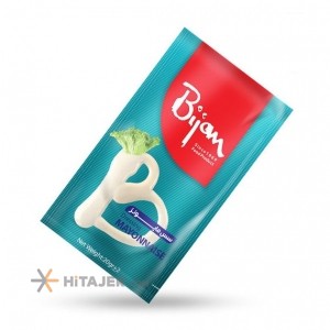 سس مایونز پر چرب تک نفره بیژن 20 گرم بازار صادراتی ایران 