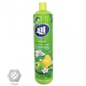 مایع ظرفشویی اوه 1 لیتر با رایحه سیب