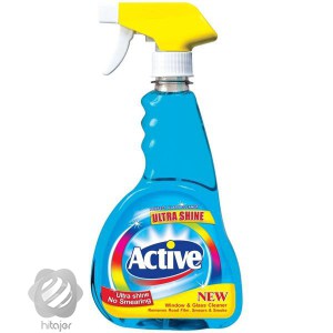 شيشه شوي آبی اکتیو 500 میلی لیتر