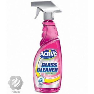 شيشه شوي ضد بخار صورتی اکتیو 500 میلی لیتر