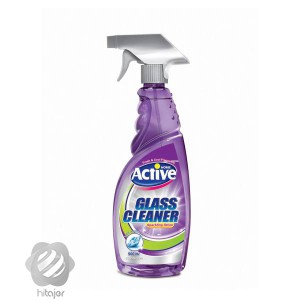 شيشه شوي ضد بخار بنفش اکتیو 500 میلی لیتر