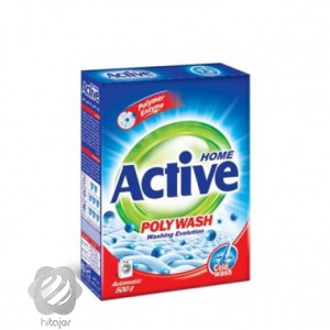 پودر ماشين لباسشويي پلي واش اکتیو 500 گرم
