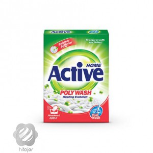 پودر لباسشويي دستي پلي واش اکتیو 500 گرم
