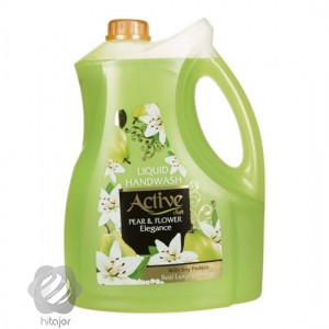 مایع دستشویی صدفی حاوی پروتئین سویا سبز 3750 گرم