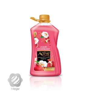 مايع دستشويي صدفي حاوي پروتئين سويا صورتی اکتیو 2500 گرم
