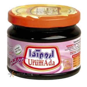 Urum Ada 300g black cherry in glass jar