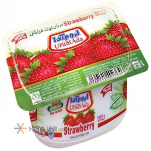 Urum Ada thermoforming straw berry jam 220 g