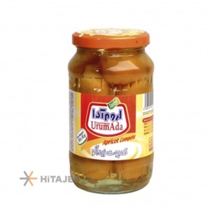 UrumAda 700 g Apricot compote in glassy jar