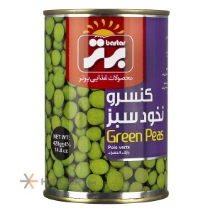 Bartar canned green peas 420g