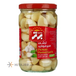 Bartar pickled peeled garlic 670 g