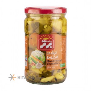Bartar mixed pickled vegetables 670g