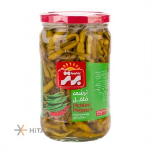 Bartar 670g  green peppers Pickles