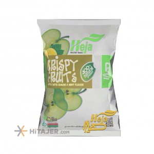 اسالیس چیپس سیب با طعم لیمو ونعناع هیژا 35 گرم