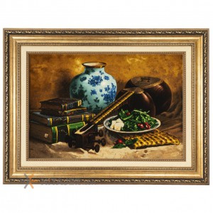 Pictorial Tabriz Carpet Ref 901843