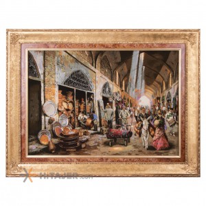 Pictorial Tabriz Carpet Ref: 901573