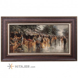 Pictorial Tabriz Carpet Ref 901572