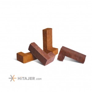 الطوب L الروستیک کهن سرام