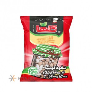 Golha 400g beans and chickpea in selefon packing