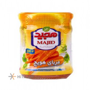 Majid 300g carrots jam with a metal lid