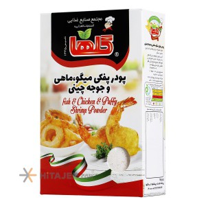 Golha boxed chicken and shrimp puffy powder 200 g