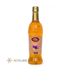 شربت زعفرانی بطری پلاستیکی سحرخیز 900 گرم