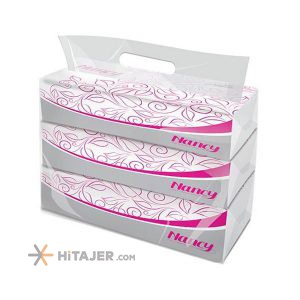 Nancy 200 double layer leaves soft pack napkin