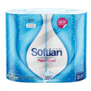 Softlan Kitchen Towel Paper PTP 2 rolls