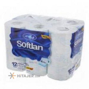 Softlan Toilet Paper PTP 12 rolls