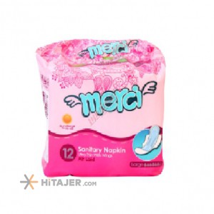 Merci Air laid Sanitary Napkin Large