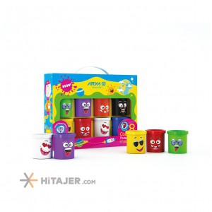 Arya 8 color phosphorescent poster paint in 60 gr