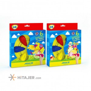 Arya 6 Color Oval shaped Crayon