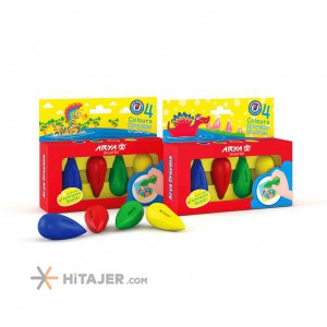 Arya 4 Color Oval shaped Crayon