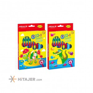 Arya 12 and (2 Free) color oil pastel