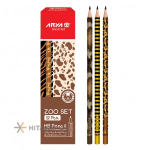 مداد مشکی مدل باغ وحش آریا
