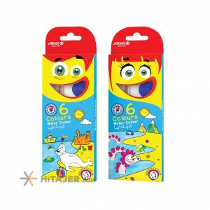 آبرنگ ۶ رنگ آریا