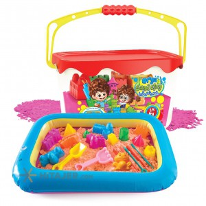 سطل جادویی خمیر شنی به همراه میز بادی آریا