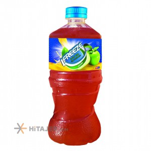 Orbit 300cc apple juice with basil seeds in pet bottle