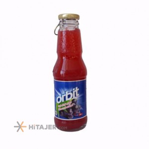 Orbit red grape bottle juice 200 cc