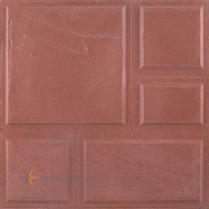 Midex red antic concrete floor cover