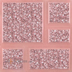 Midex red Antique yard mosaic