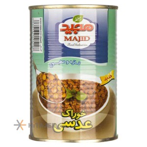Majid canned lentil 400 g