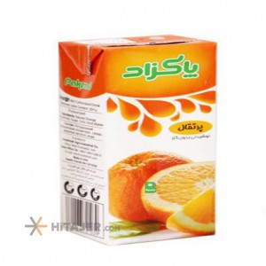 نوشیدنی پرتقال تتراپک پاکزاد 200 سی سی