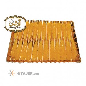 Arash saffron rock candy in tray 400 g