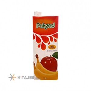 نوشیدنی سیب موز تتراپک پاکزاد 1000 سی سی