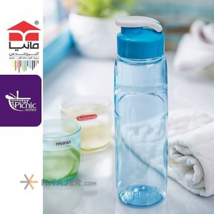 Mania big unbreakable sport bottle with push lid code 103142