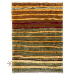 گبه دستباف قدیمی یک متری قشقایی کد 177108