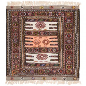 گلیم دستباف یک متری خراسان کد 176034