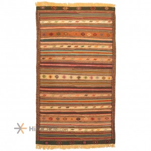 گلیم دستباف دو متری خراسان کد 176030