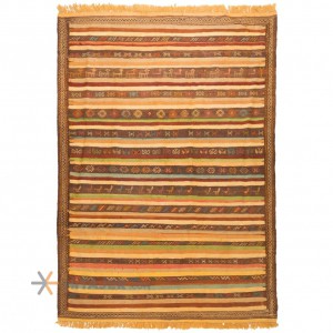 گلیم دستباف سه متری خراسان کد 176013